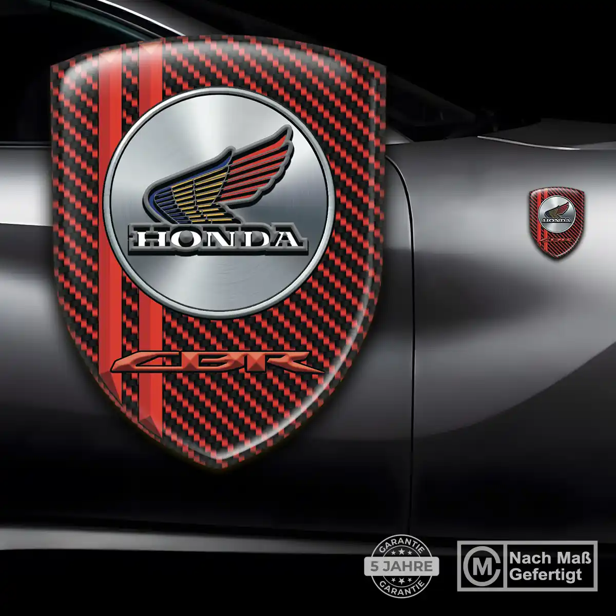 Honda Silikon Aufkleber Wappen Stilvolles Design