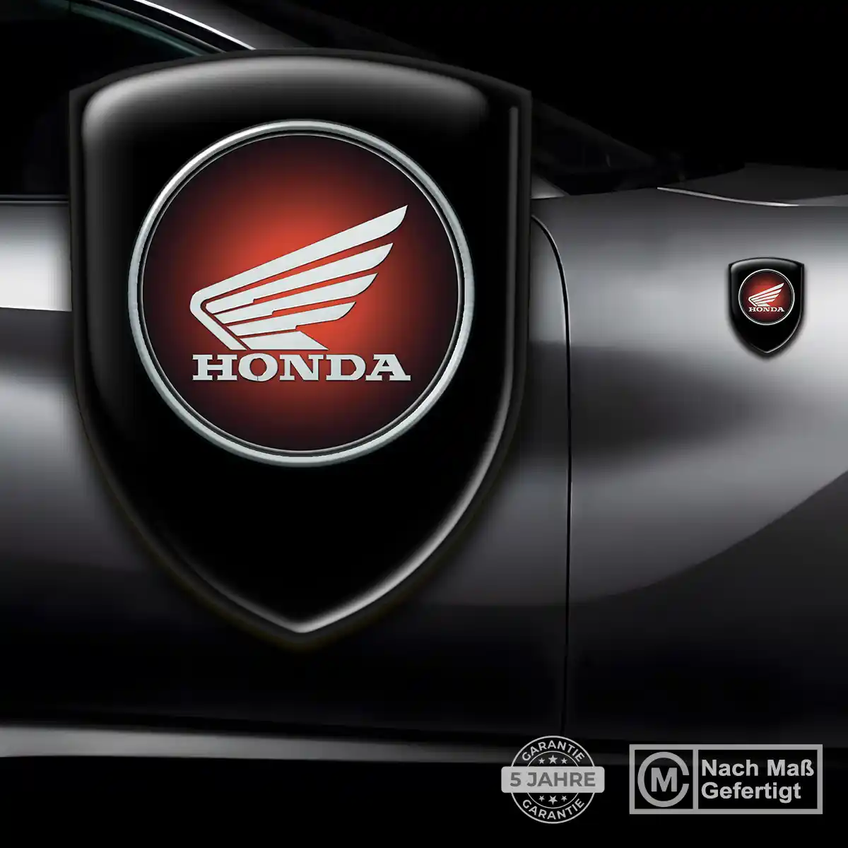 Honda Wappen Aufkleber Auto Ausdrucksstarkes Design