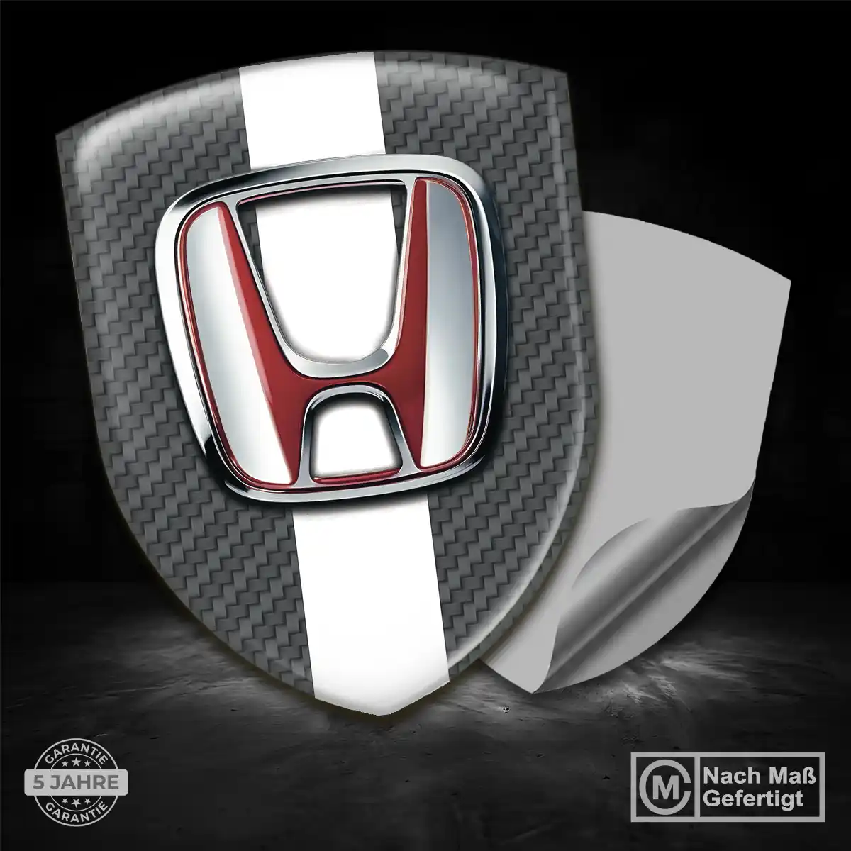 Honda Wappen Aufkleber Auto Elegantes Design