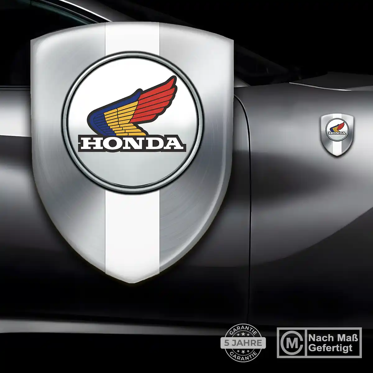 Honda Wappen Aufkleber Auto Hochwertiges Harz