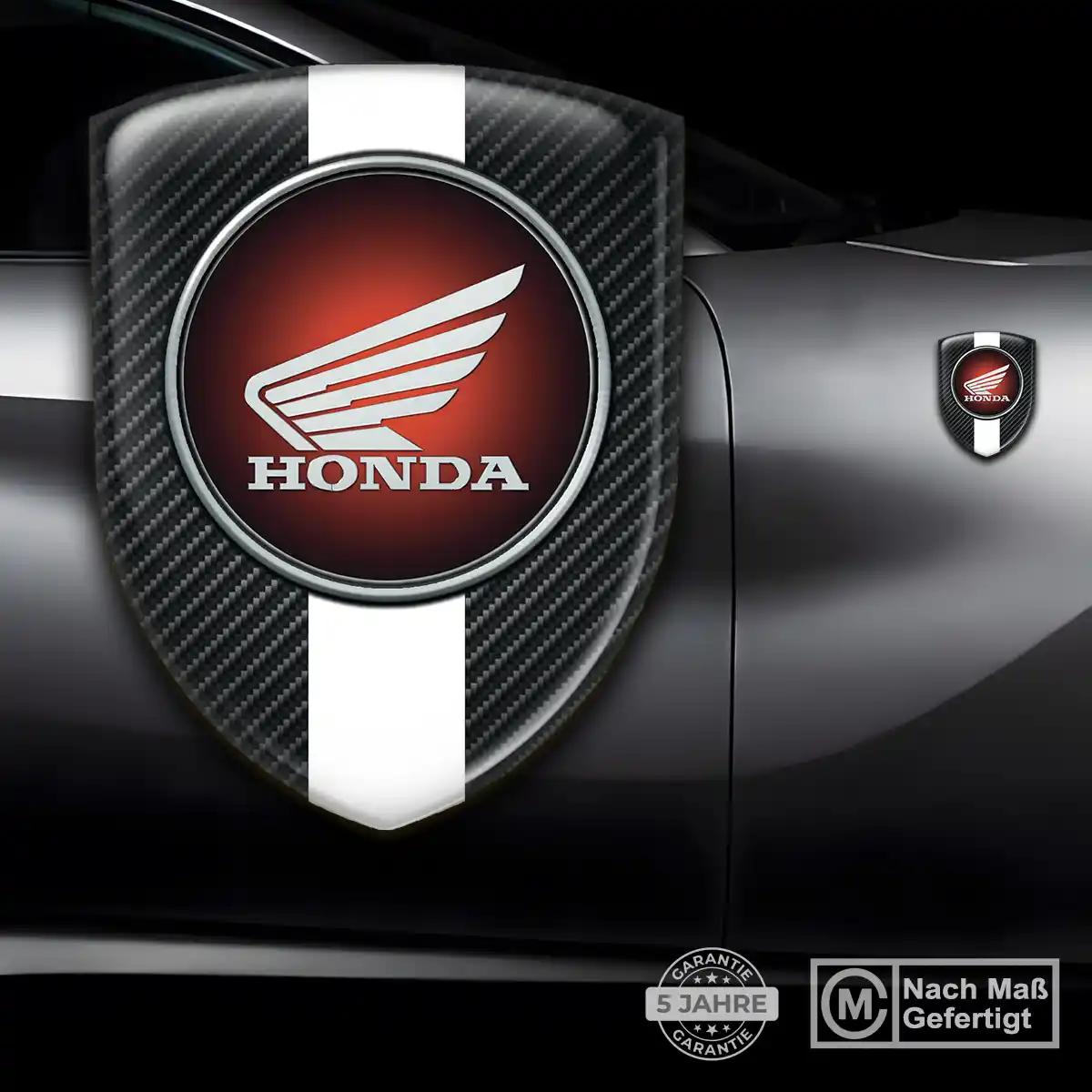 Honda Wappen Aufkleber Auto Interieurdesign