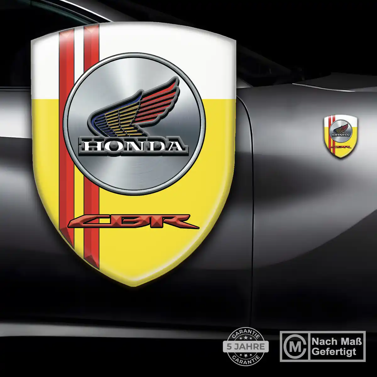 Honda Wappen Aufkleber Auto Premium-Edition