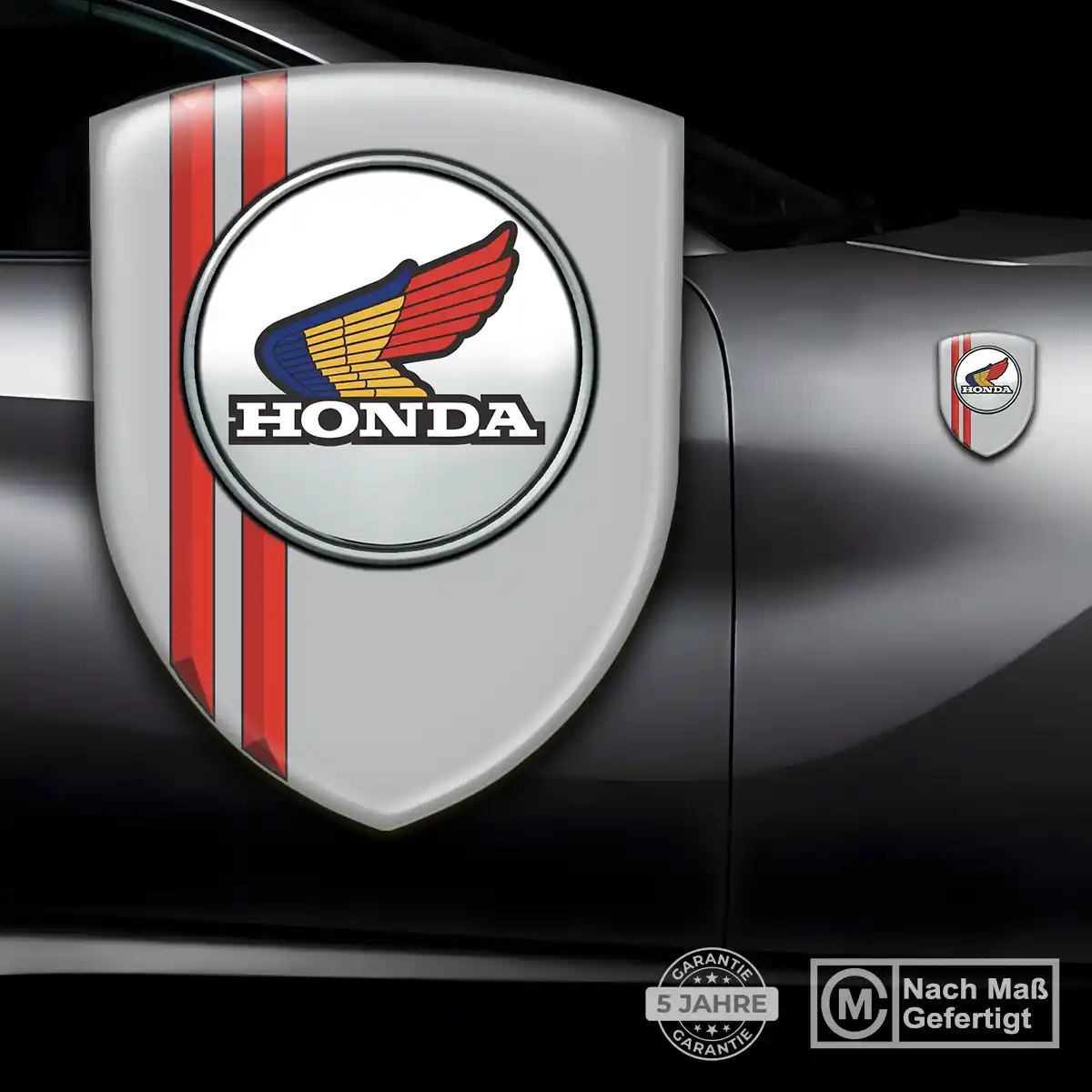 Honda Wappen Aufkleber Edles Design