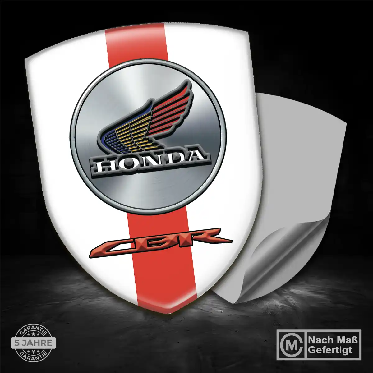 Honda Wappen Aufkleber Elegantes Design