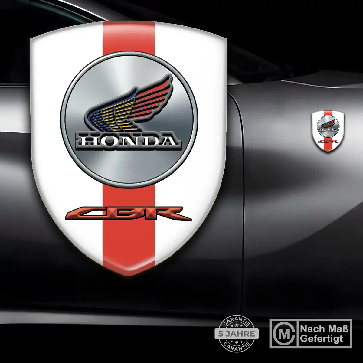 Honda Wappen Aufkleber Elegantes Design