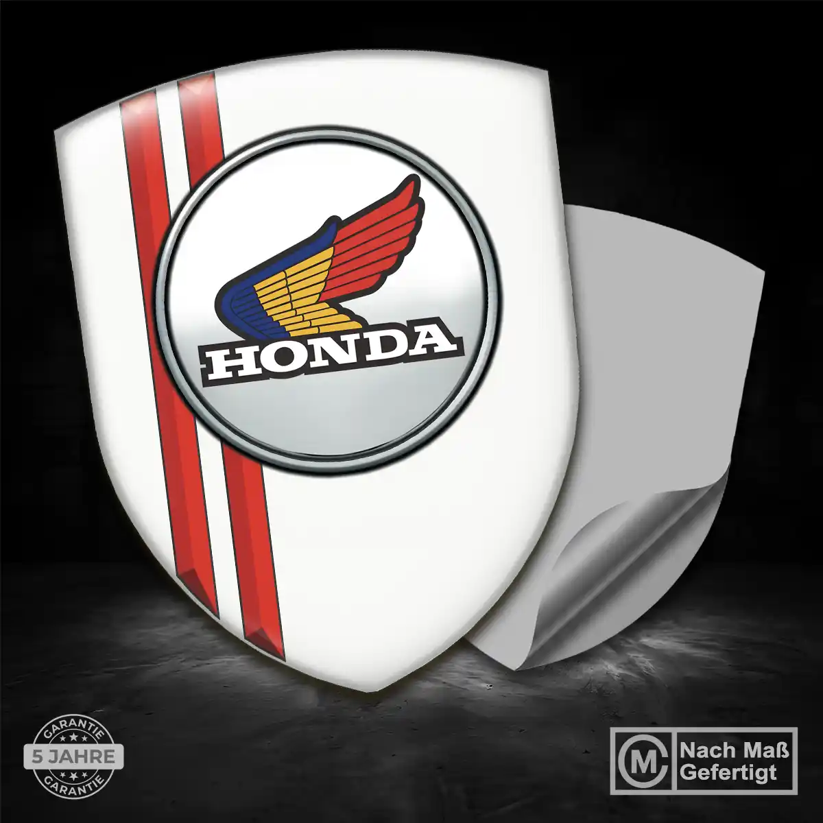 Honda Wappen Aufkleber Emblem Anspruchsvolles Design