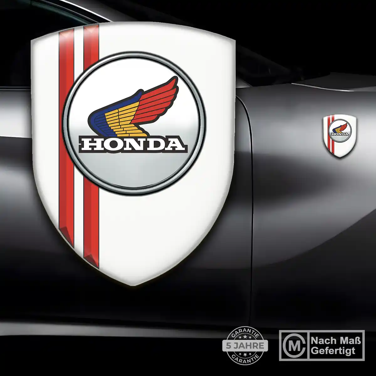 Honda Wappen Aufkleber Emblem Anspruchsvolles Design