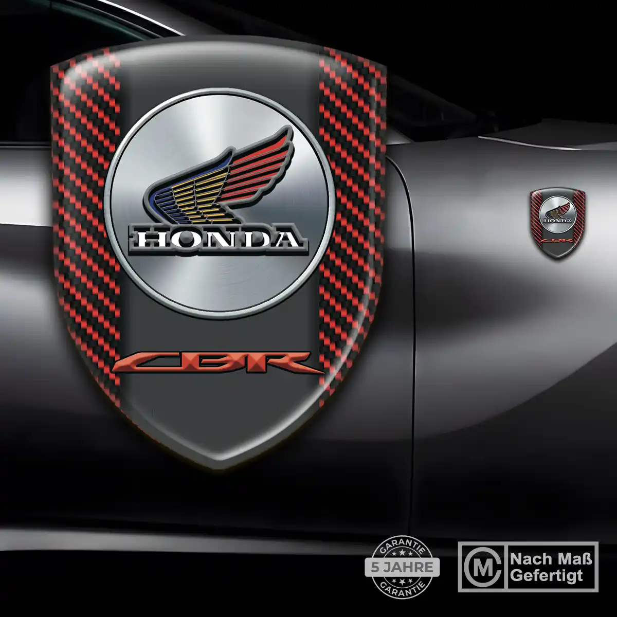Honda Wappen Aufkleber Emblem Ausdrucksstarkes Design