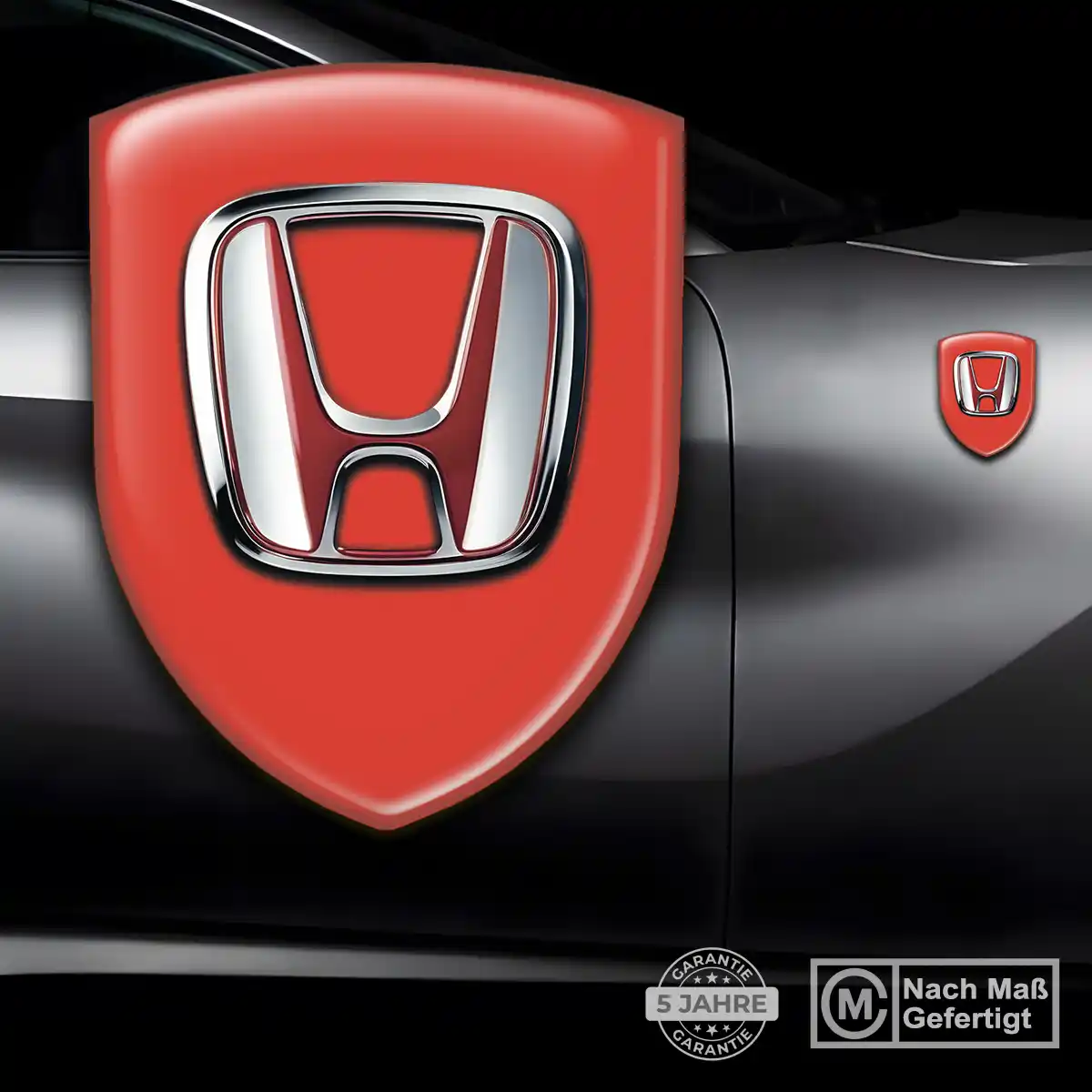 Honda Wappen Aufkleber Emblem Auto Hochwertiges Harz