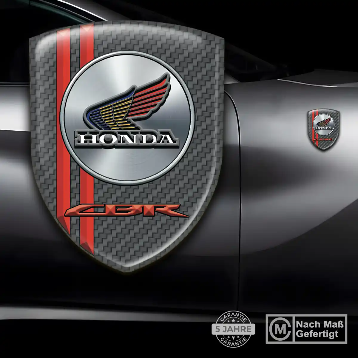 Honda Wappen Aufkleber Emblem Auto Limitierte Auflage