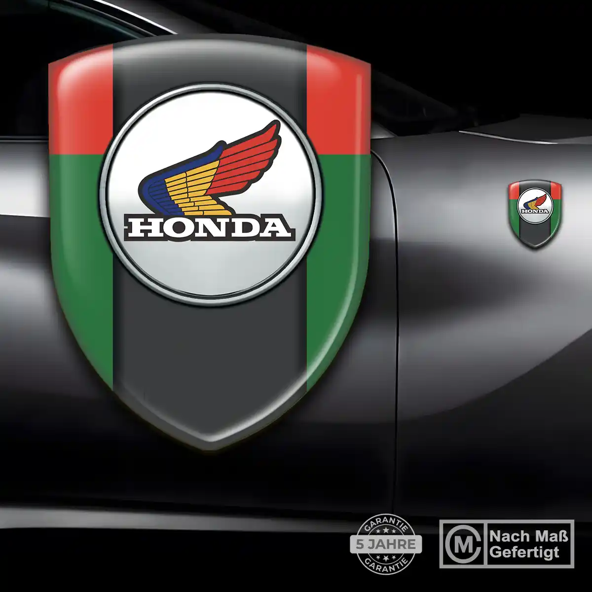Honda Wappen Aufkleber Emblem Auto Premium-Edition