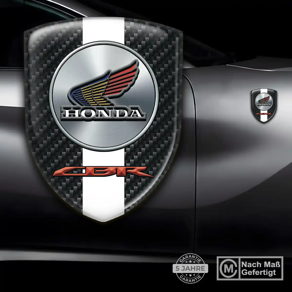 Honda Wappen Aufkleber Emblem Auto Stilvolles Design