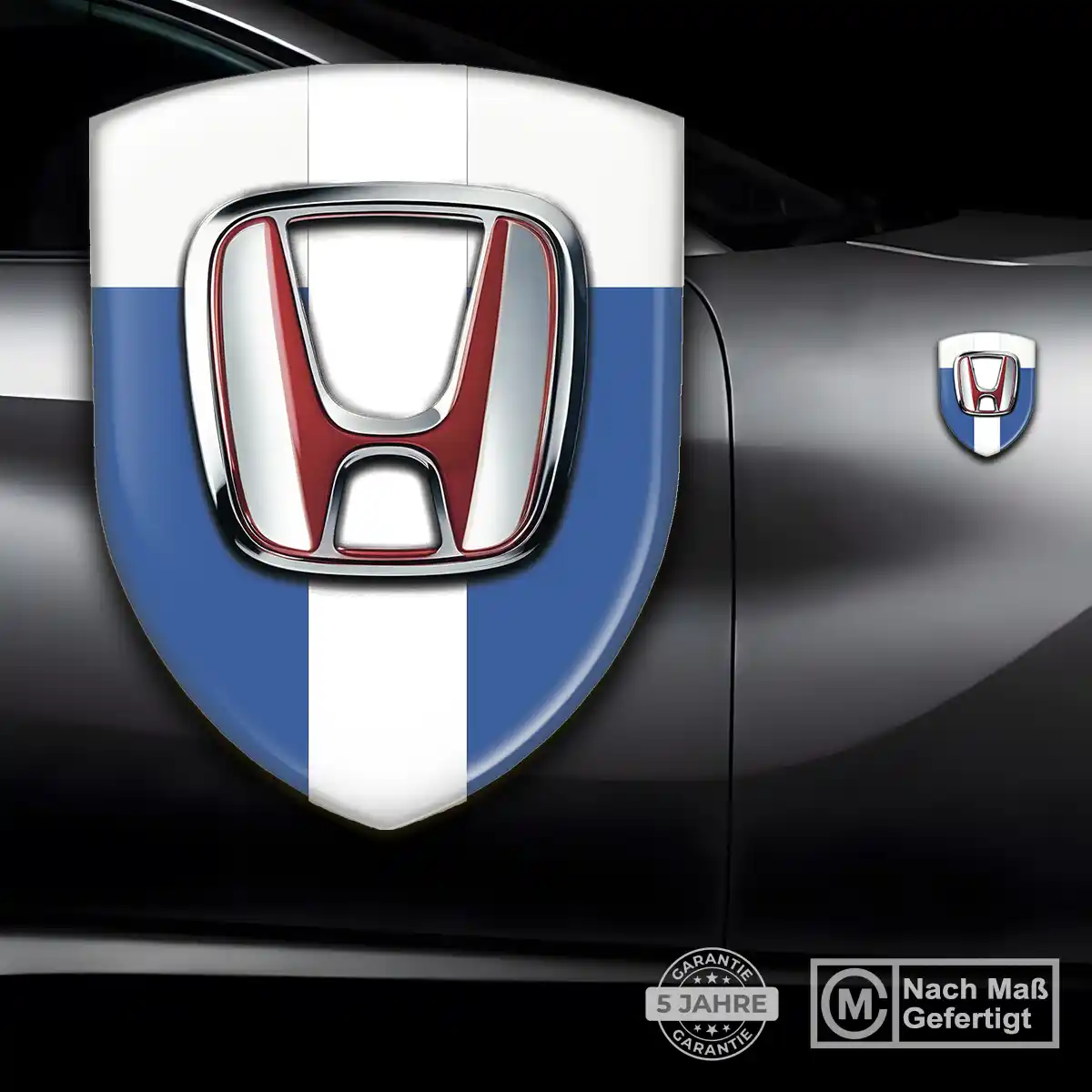Honda Wappen Aufkleber Emblem Erstklassige Qualität