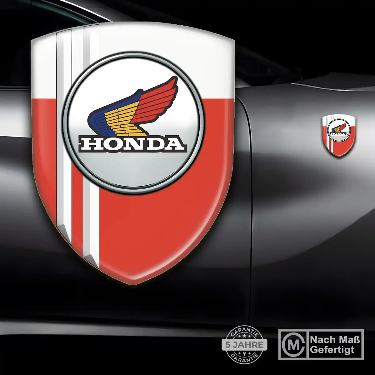Honda Wappen Aufkleber Emblem Exterieurdesign