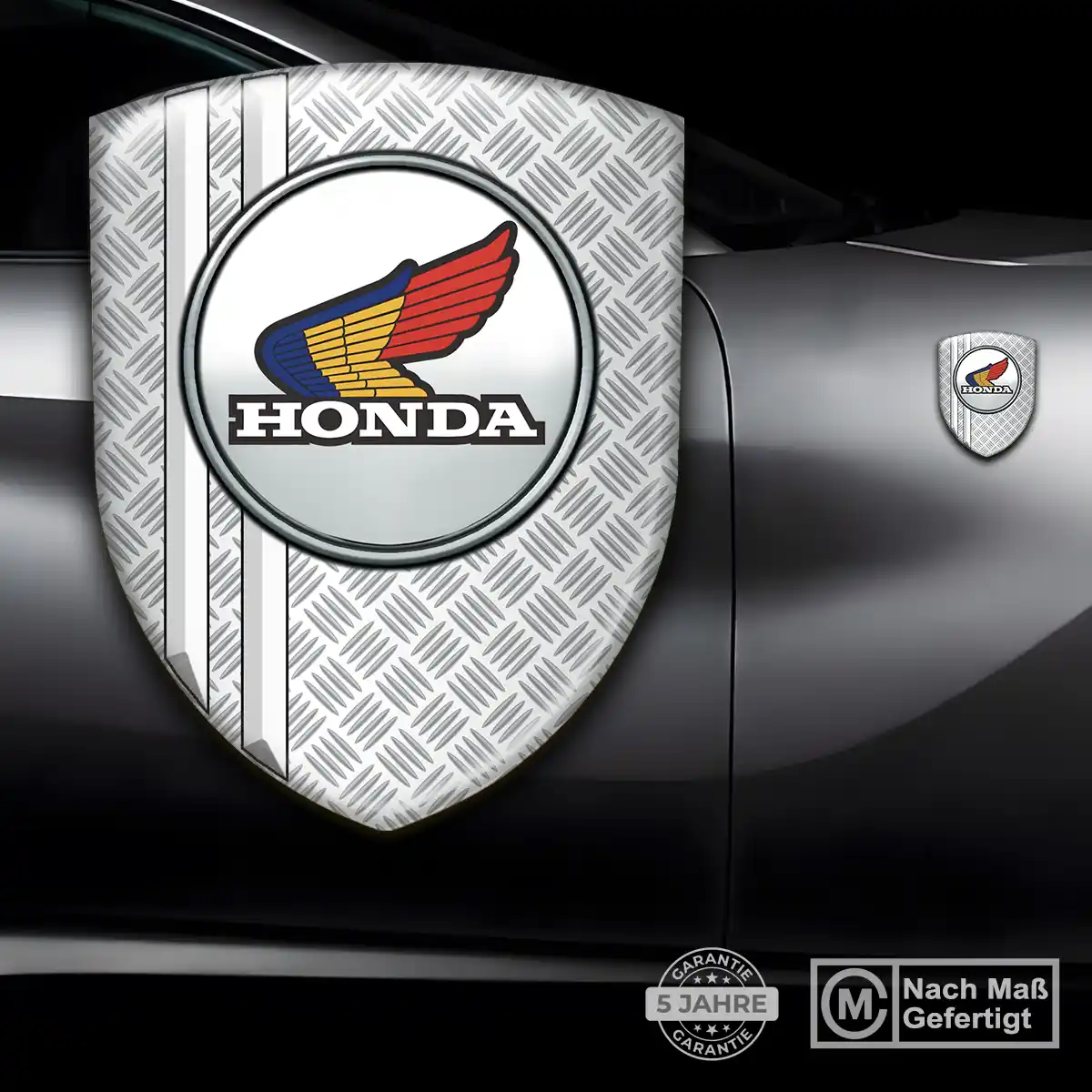 Honda Wappen Aufkleber Emblem Luxus-Edition