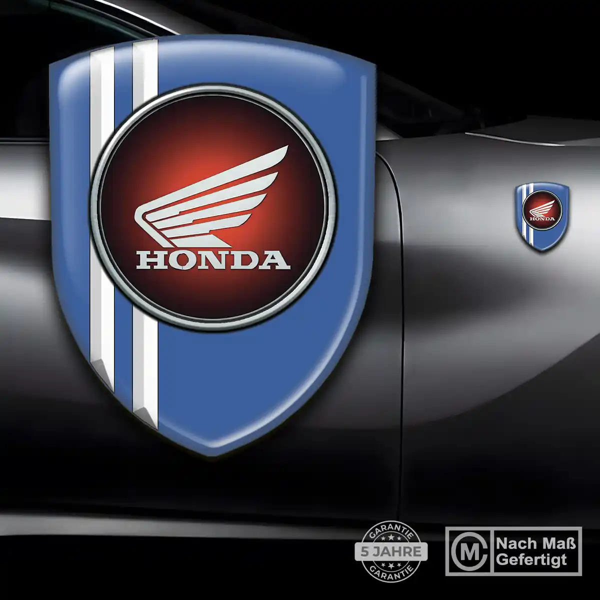 Honda Wappen Aufkleber Emblem Tuningfahrzeug