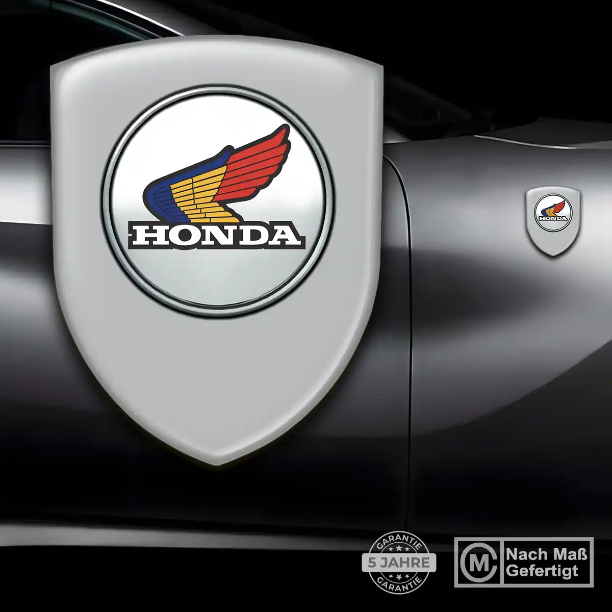 Honda Wappen Aufkleber Hochwertiges Harz