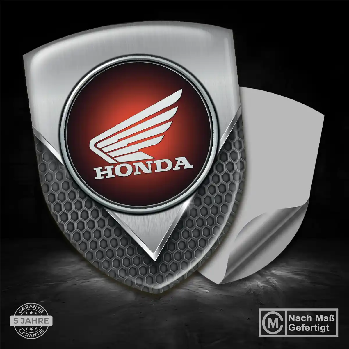 Honda Wappen Aufkleber Limitierte Auflage