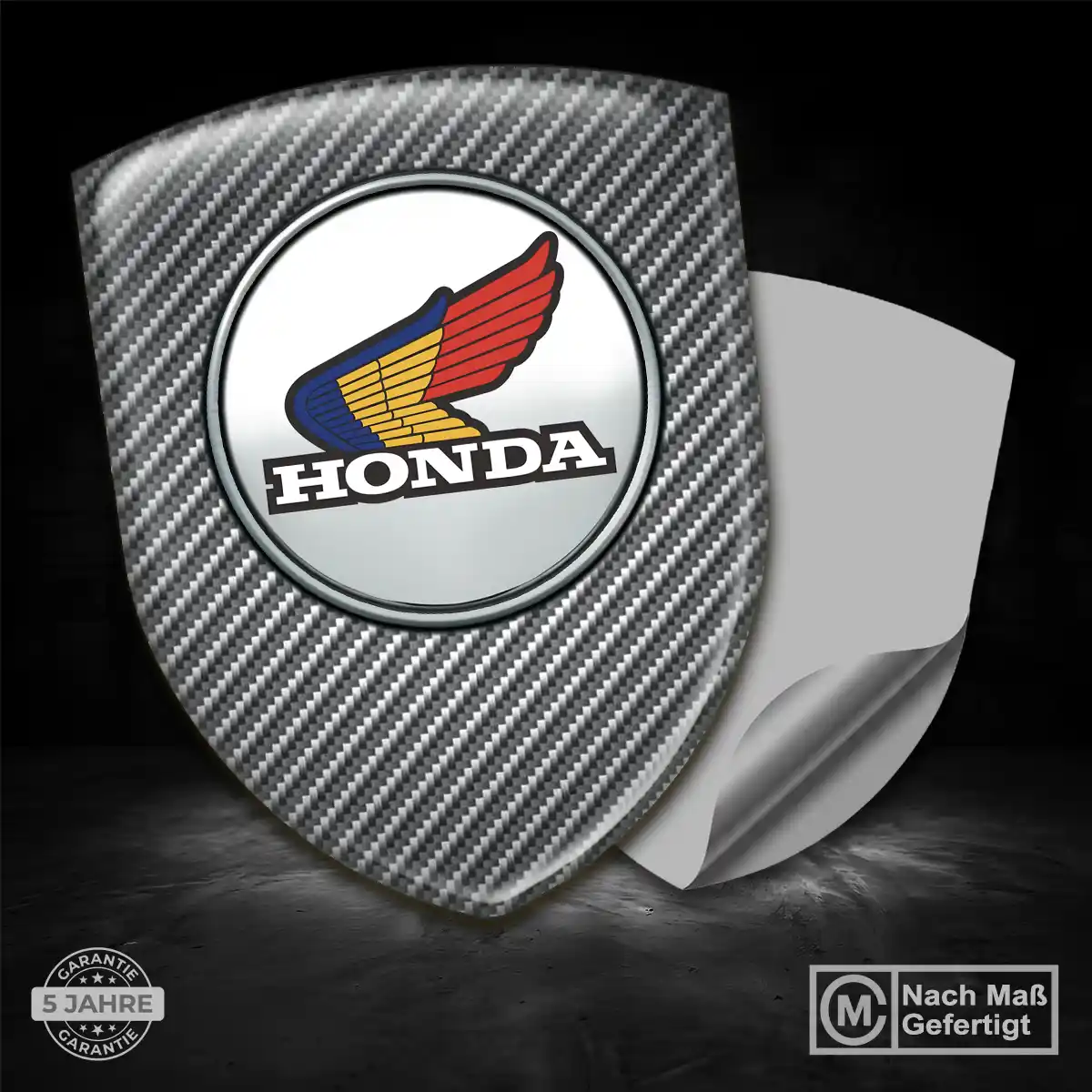 Honda Wappen Aufkleber Luxus-Edition