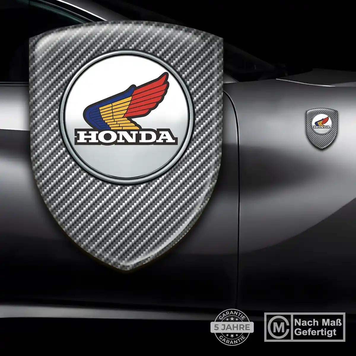 Honda Wappen Aufkleber Luxus-Edition