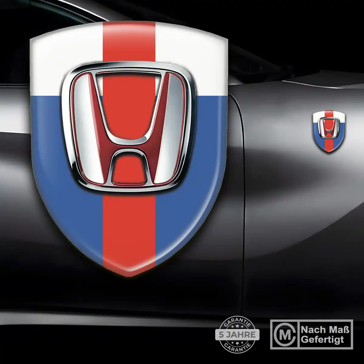 Honda Wappen Aufkleber Modernes Design