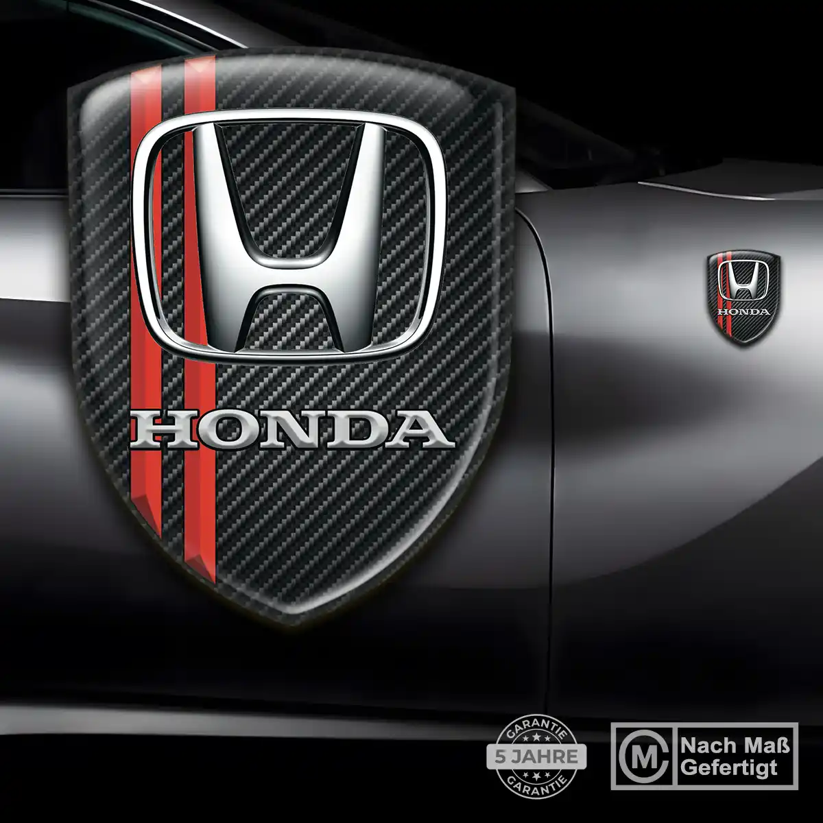 Honda Wappen Emblem Aufkleber Anspruchsvolles Design