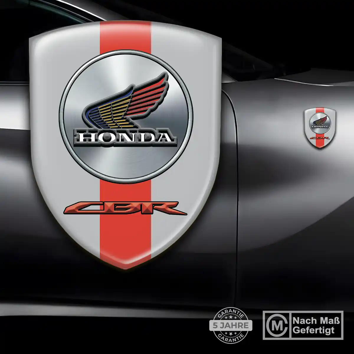 Honda Wappen Emblem Aufkleber Ausdrucksstarkes Design