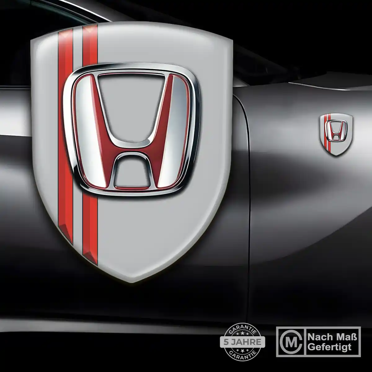 Honda Wappen Emblem Aufkleber Auto Elegantes Design