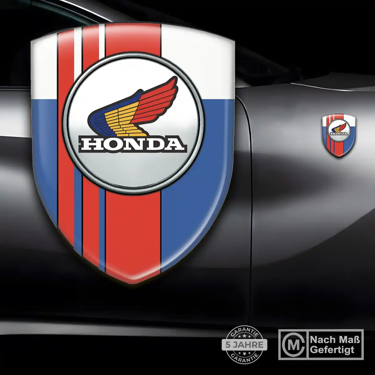 Honda Wappen Emblem Aufkleber Auto Hohe Qualität