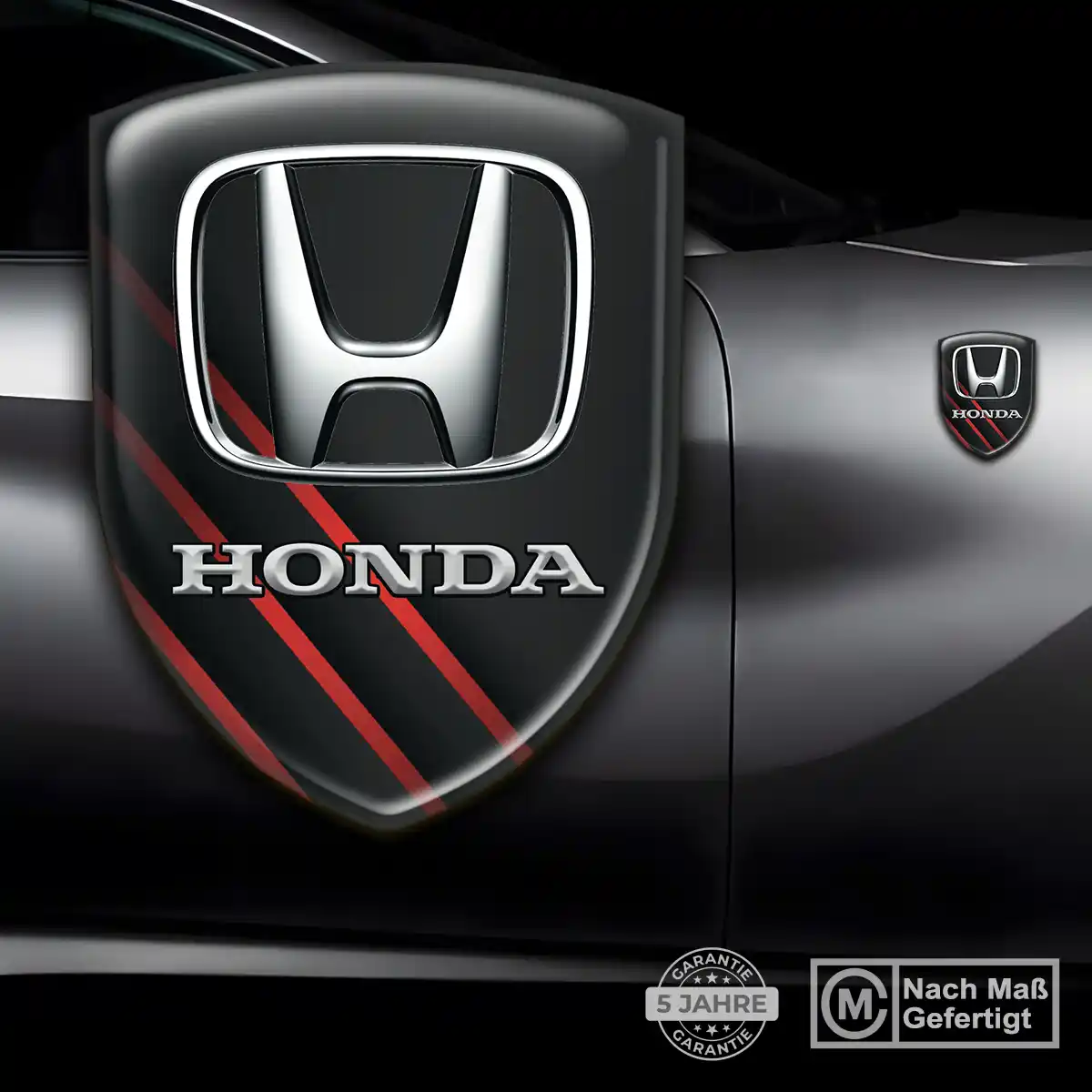 Honda Wappen Emblem Aufkleber Auto Luxus-Edition