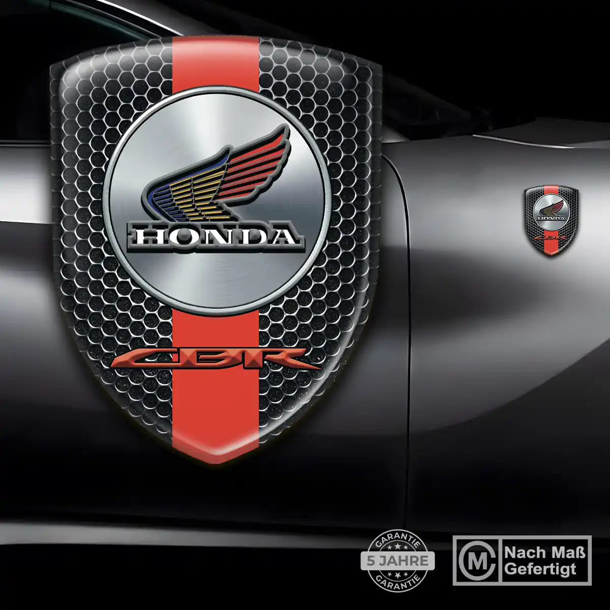 Honda Wappen Emblem Aufkleber Auto Markenedition