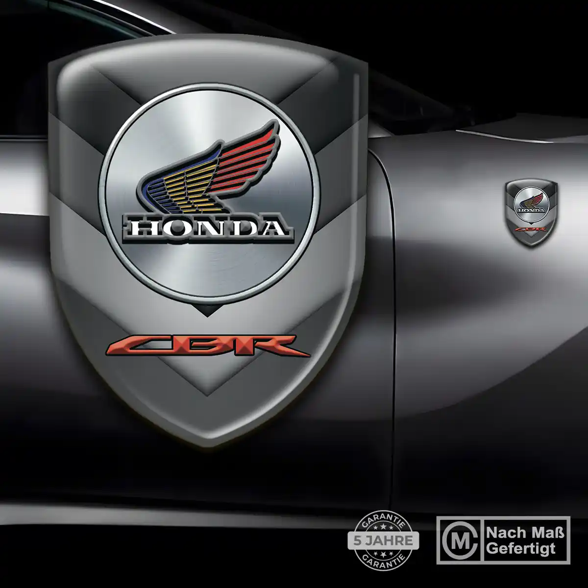 Honda Wappen Emblem Aufkleber Erstklassige Qualität
