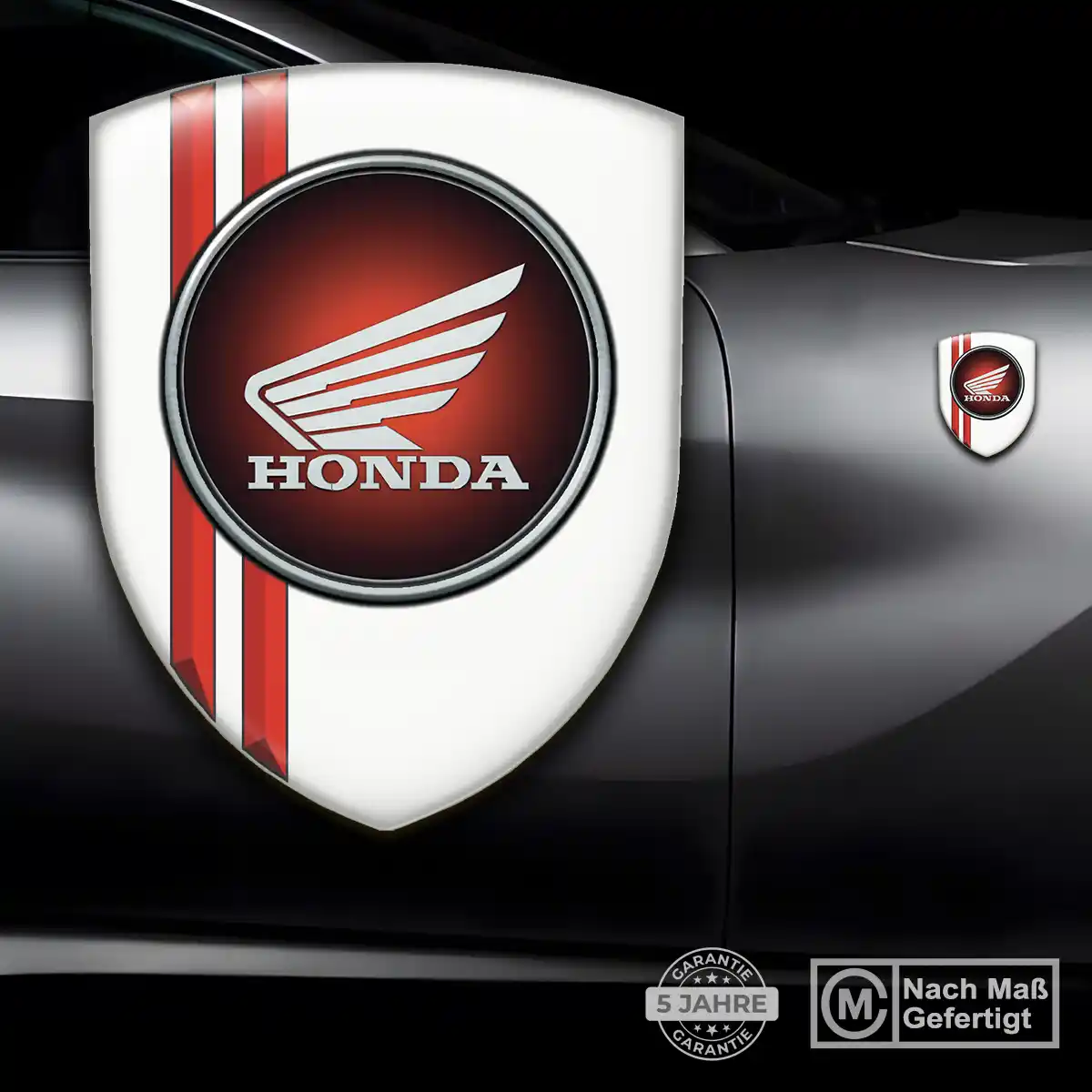Honda Wappen Emblem Aufkleber Exterieurdesign