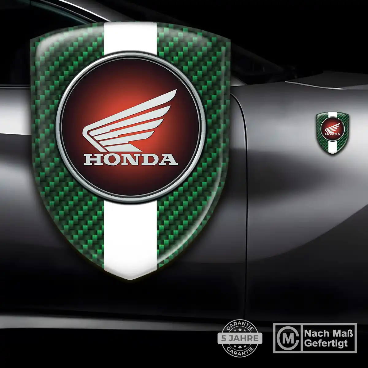 Honda Wappen Emblem Aufkleber Hohe Qualität