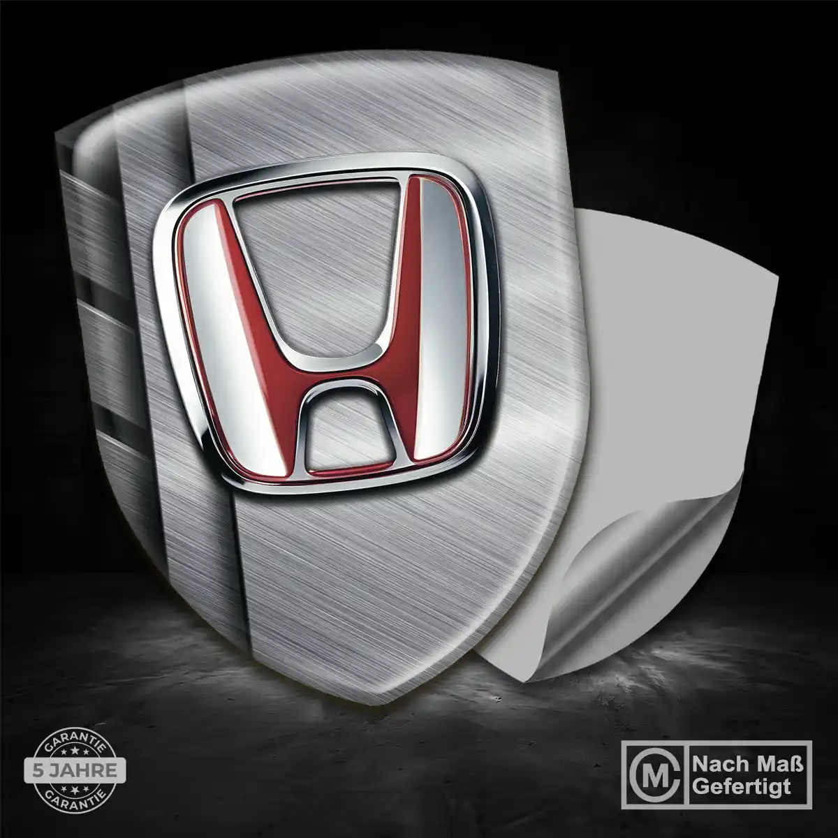 Honda Wappen Emblem Aufkleber Interieurdesign