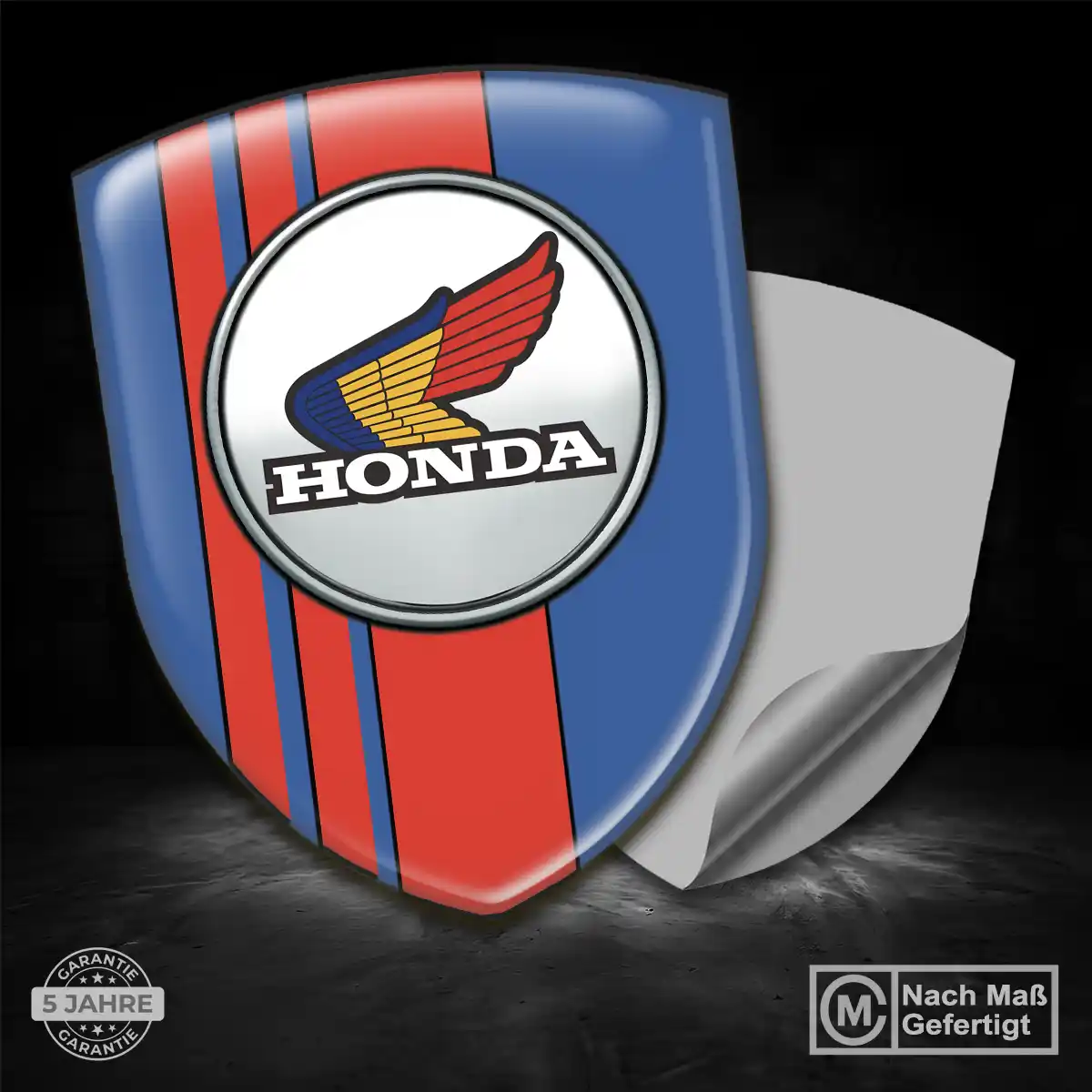 Honda Wappen Emblem Aufkleber Markenedition