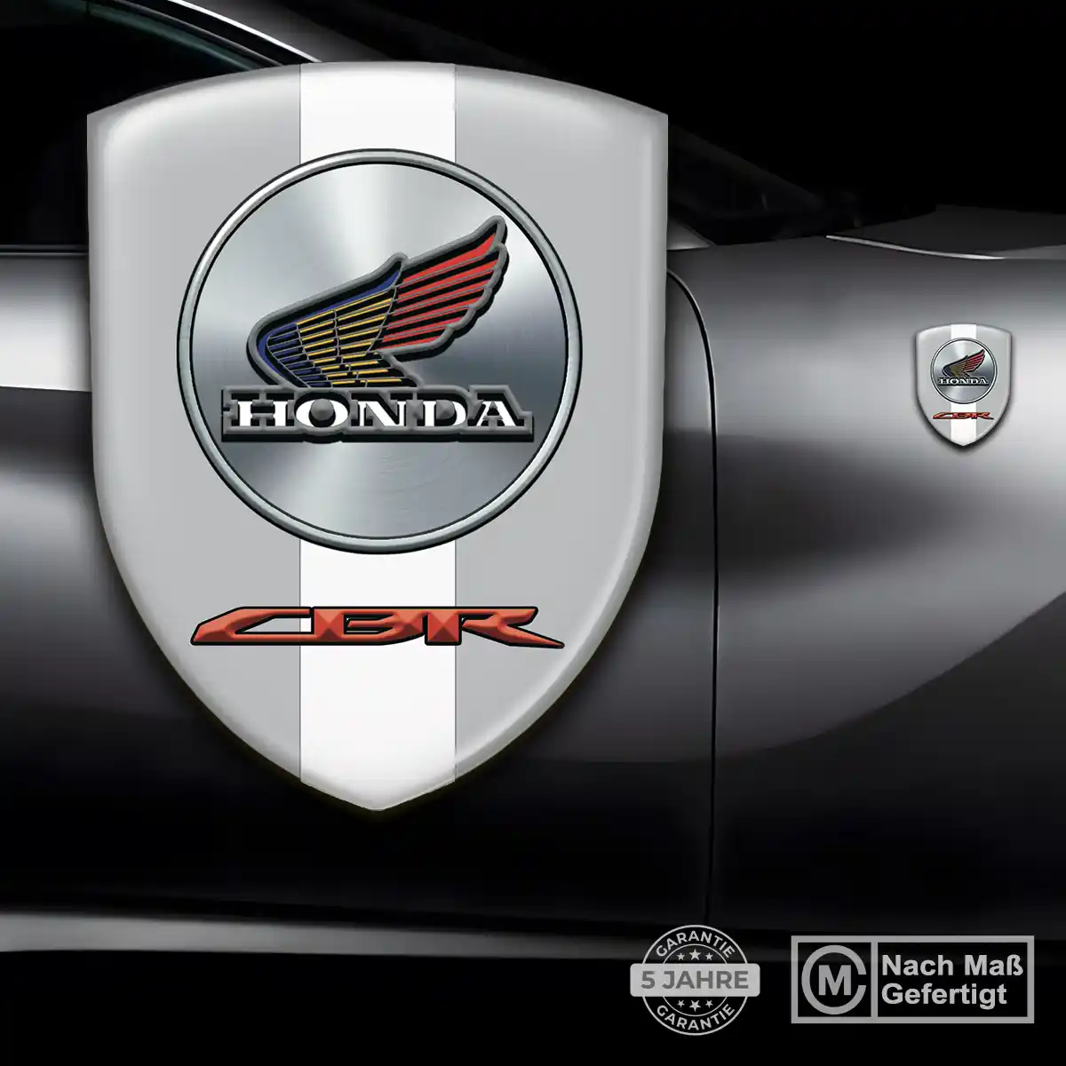 Honda Wappen Emblem Aufkleber Tuningfahrzeug