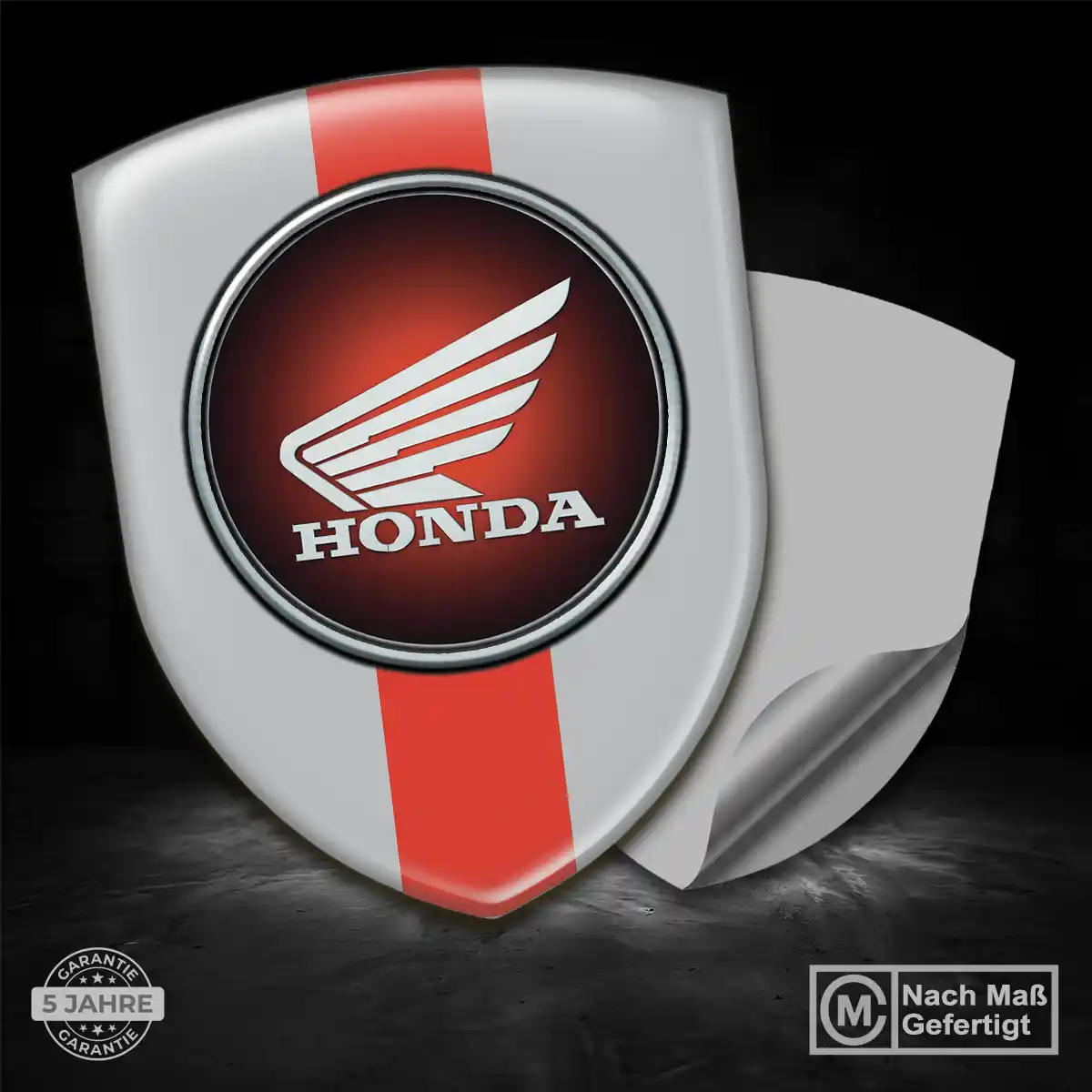 Honda Wappen Emblem Ausdrucksstarkes Design
