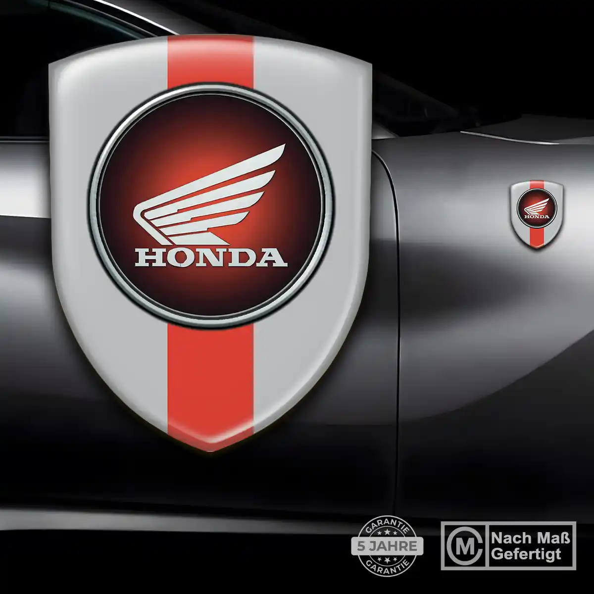 Honda Wappen Emblem Ausdrucksstarkes Design