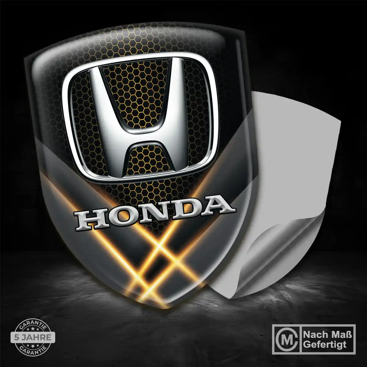 Honda Wappen Emblem Auto Ausdrucksstarkes Design