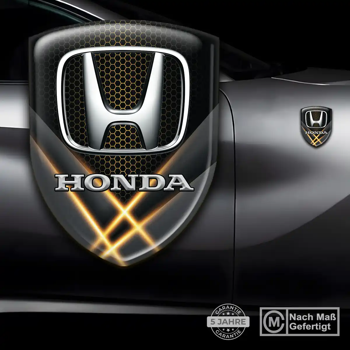 Honda Wappen Emblem Auto Ausdrucksstarkes Design