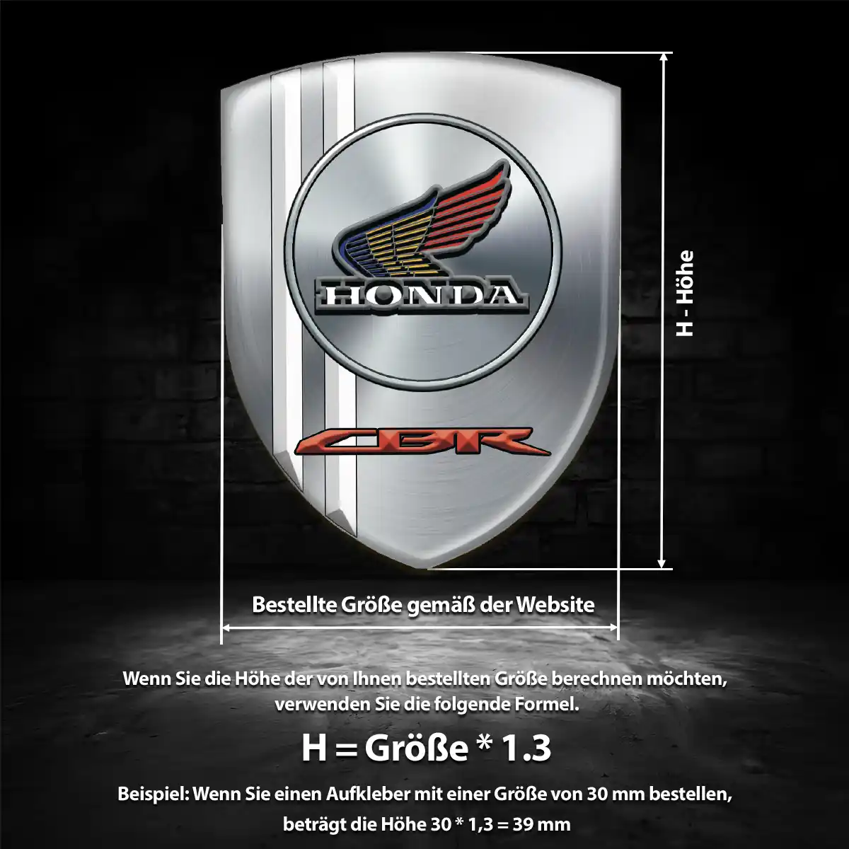Honda Wappen Emblem Auto Elegantes Design