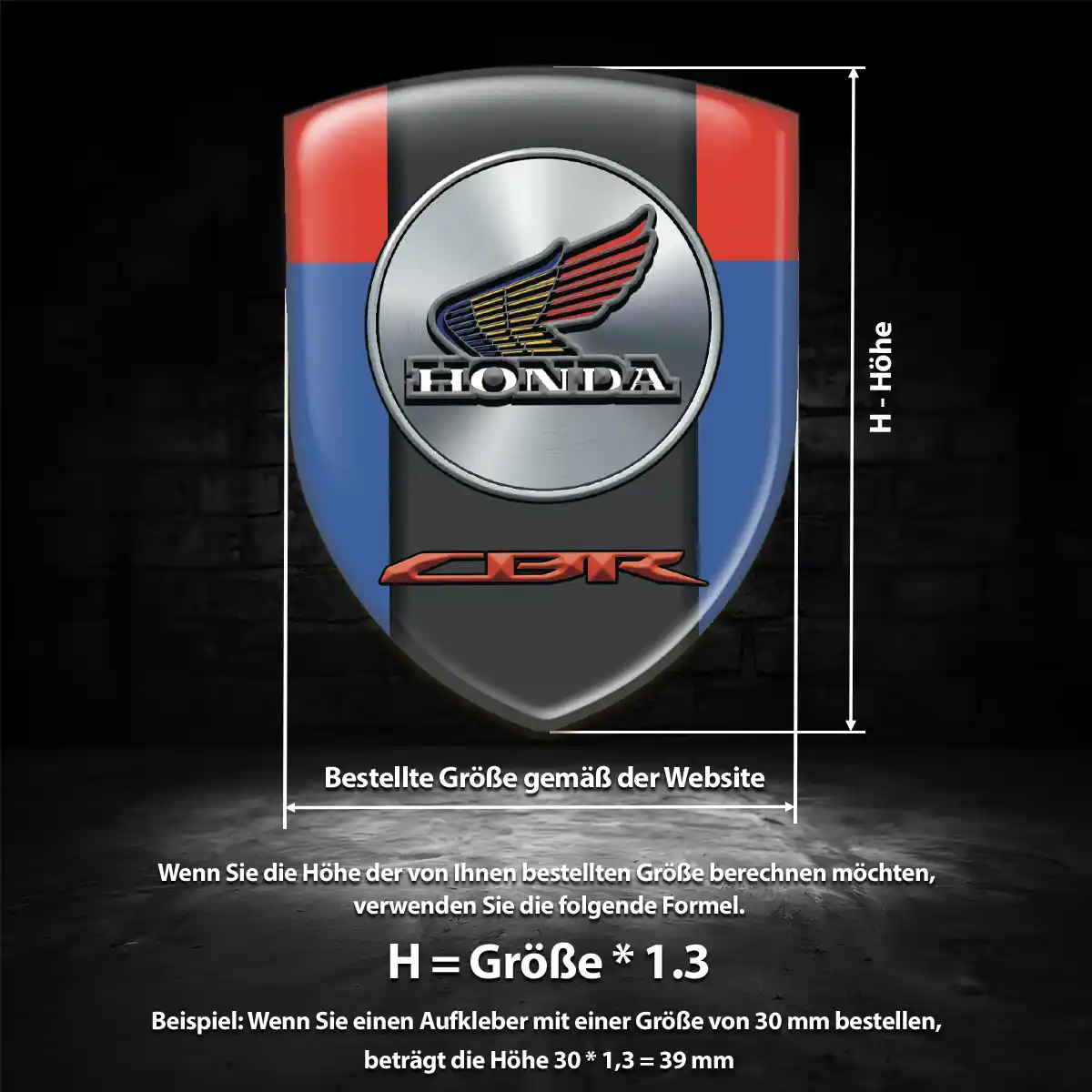 Honda Wappen Emblem Auto Exterieurdesign
