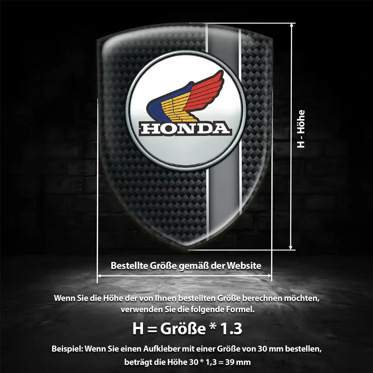 Honda Wappen Emblem Auto Markenedition