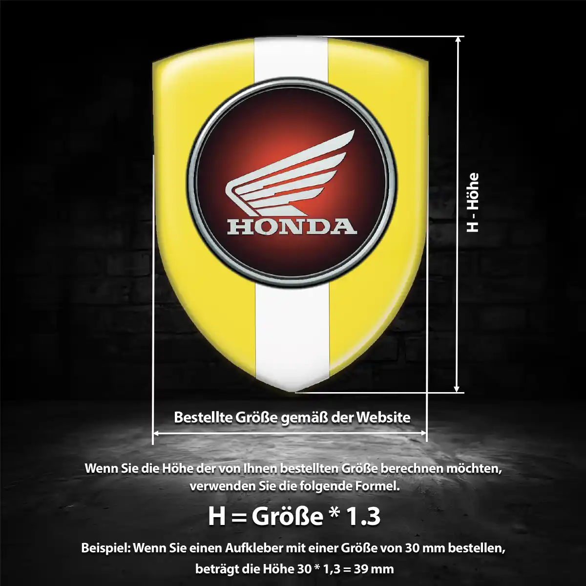 Honda Wappen Emblem Auto Modernes Design