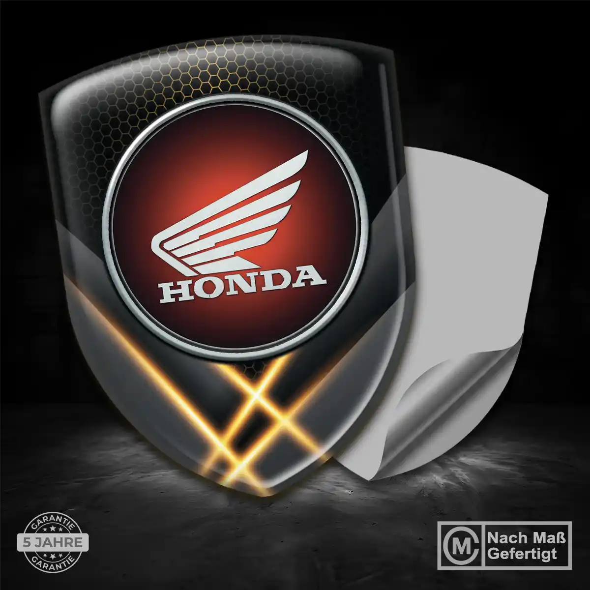 Honda Wappen Emblem Auto Stilvolles Design