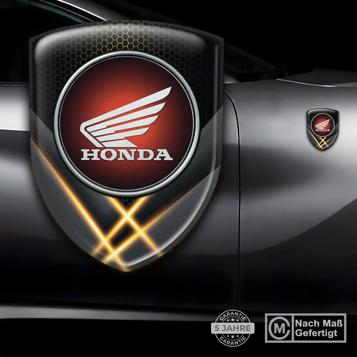 Honda Wappen Emblem Auto Stilvolles Design