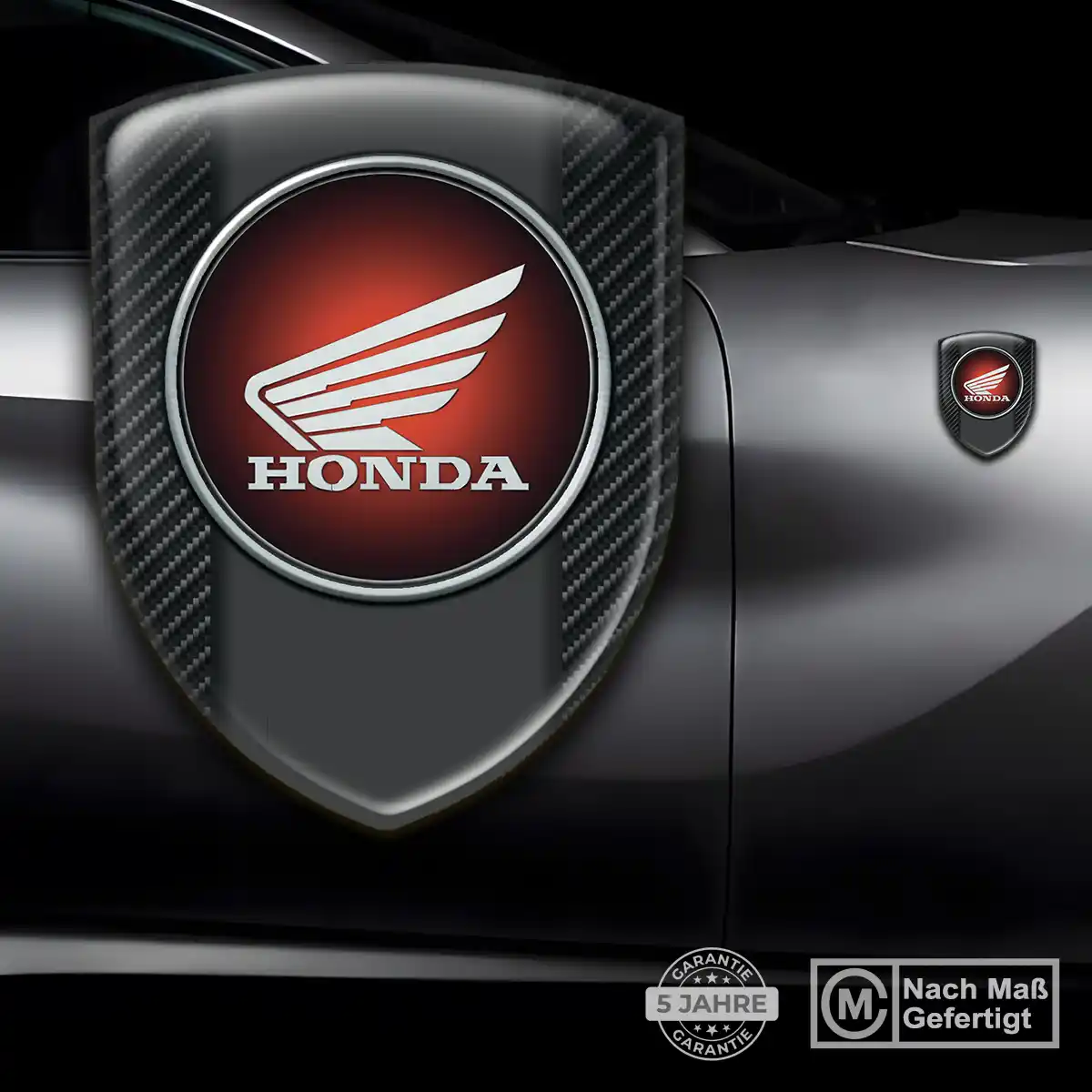 Honda Wappen Emblem Hochwertiges Harz