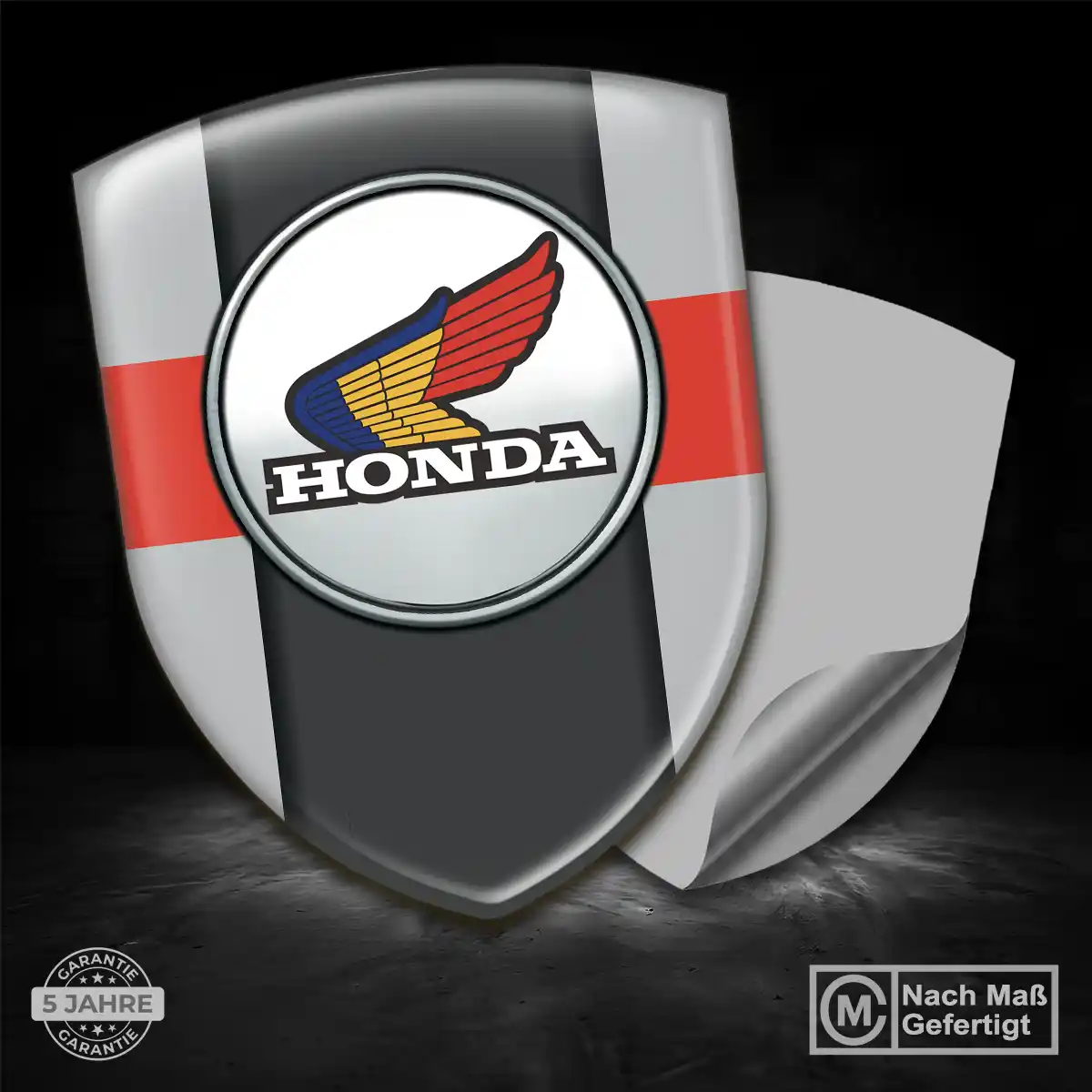 Honda Wappen Emblem Tuningfahrzeug