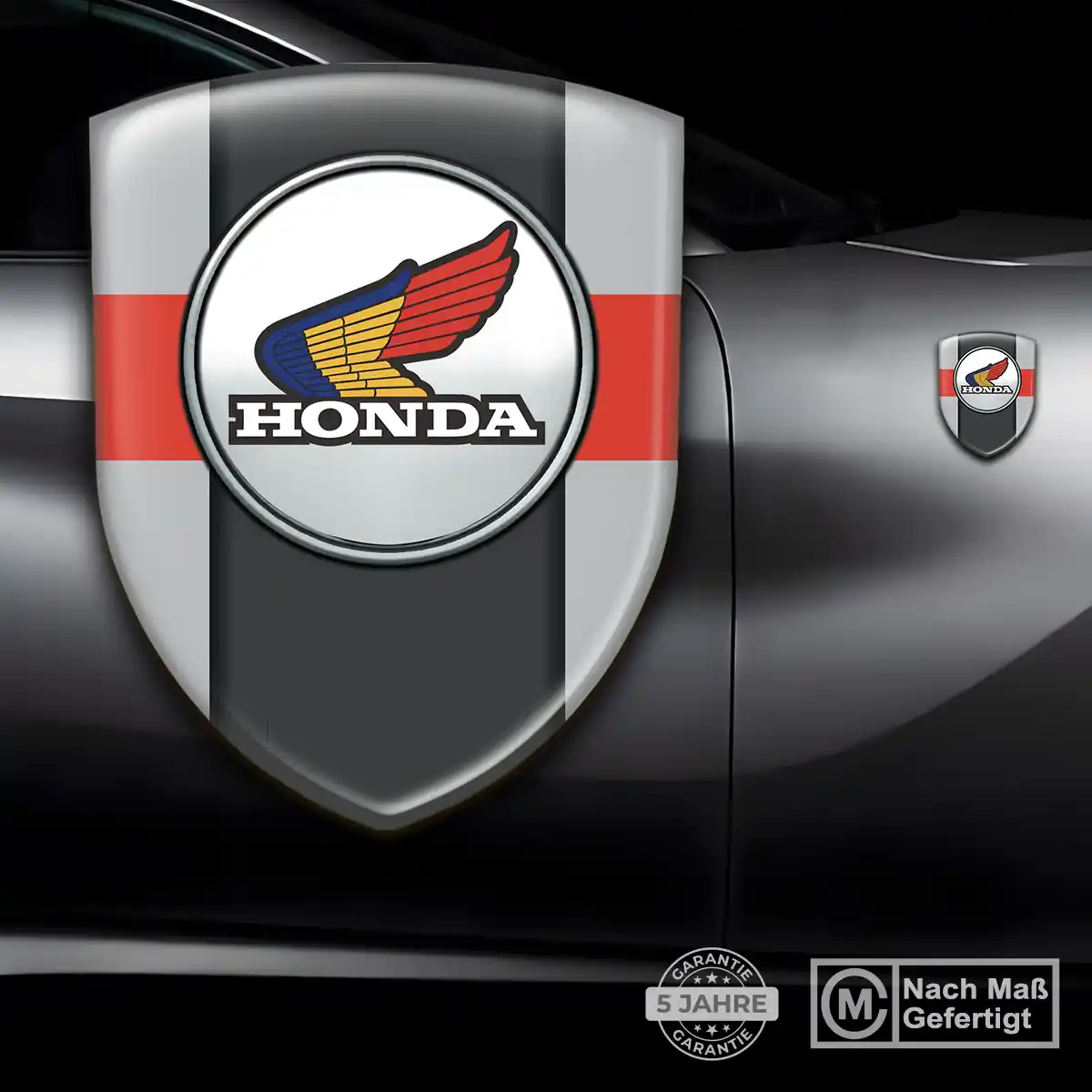 Honda Wappen Emblem Tuningfahrzeug